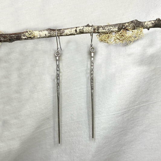 Hilltribe Silver Earrings