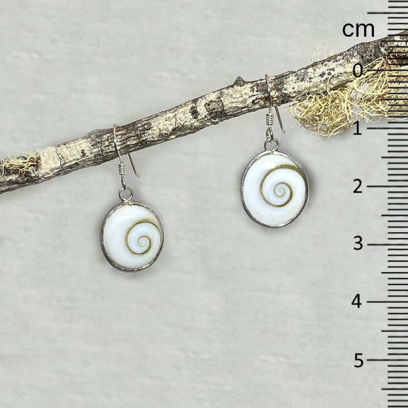 Swirl Shell Earrings