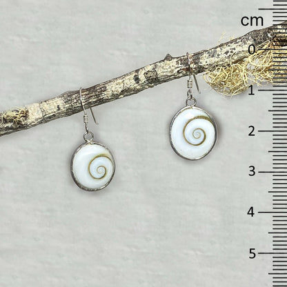 Swirl Shell Earrings