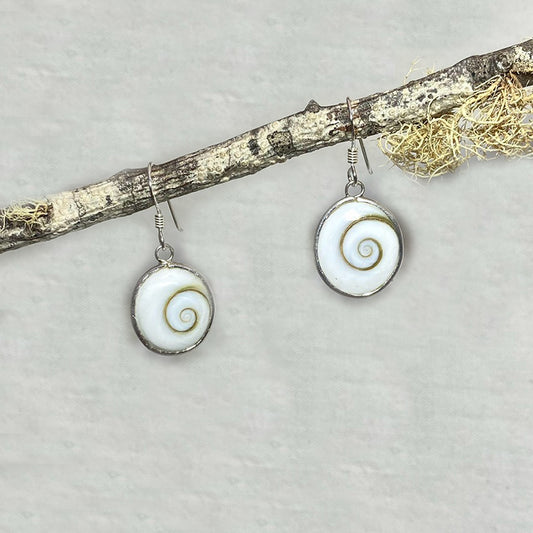 Swirl Shell Earrings