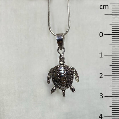 Sterling Silver Turtle Pendant