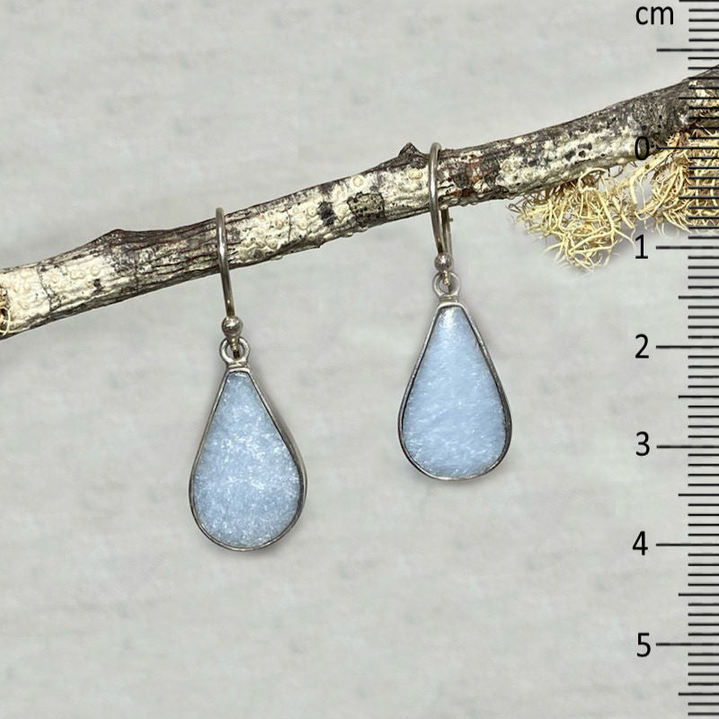 Teardrop Angelite Earrings