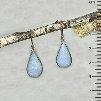 Teardrop Angelite Earrings