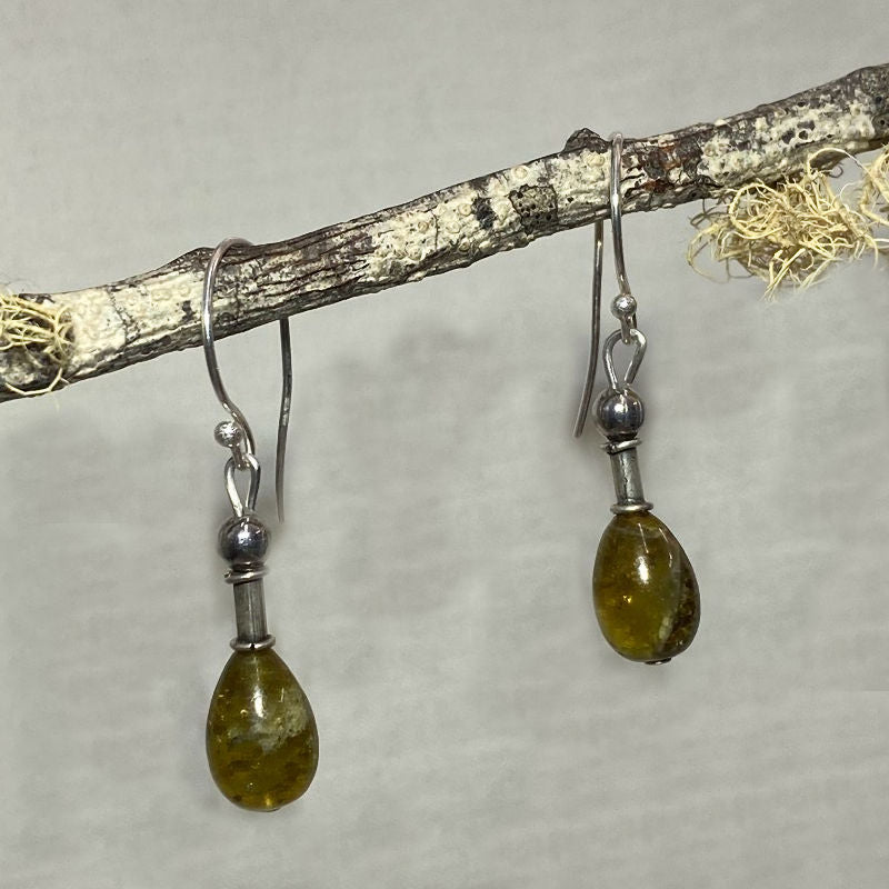 Grossular Garnet Earrings
