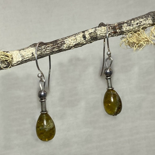 Grossular Garnet Earrings