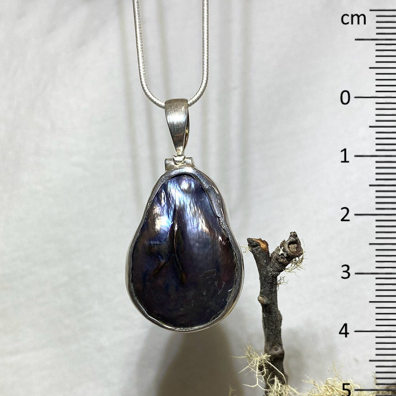 Freeform Tahitian Pearl Pendant