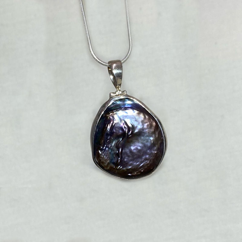 Tahitian Keshi Pearl Pendant