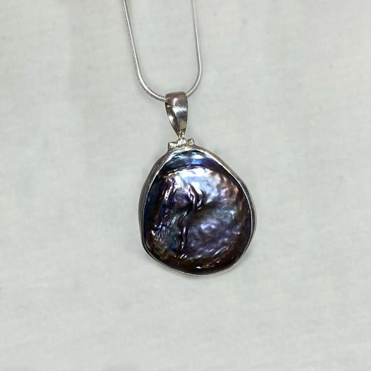 Tahitian Keshi Pearl Pendant