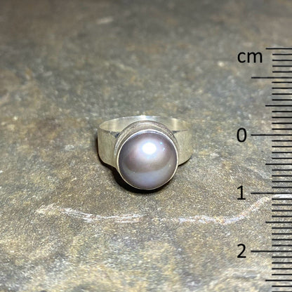 Tahitian Pearl Ring - Size 7.5