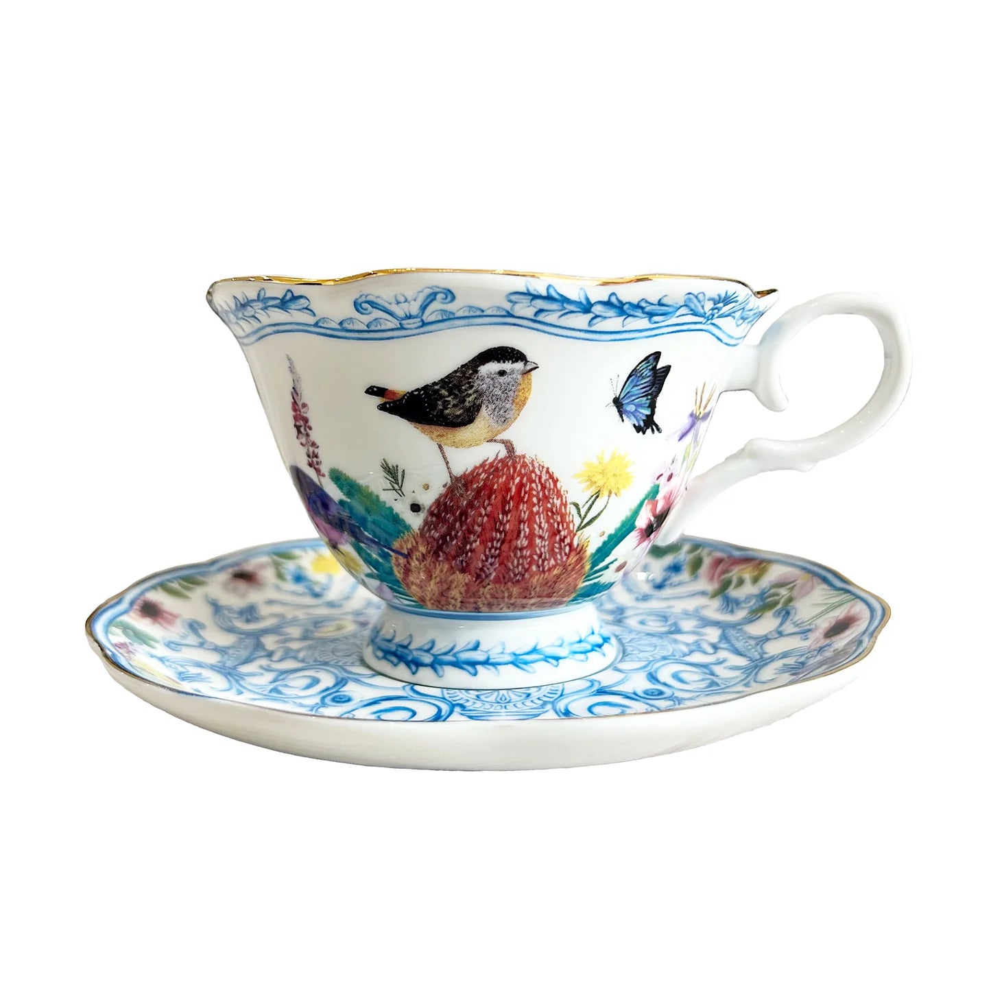 Enchanted Garden Tea Cup & Saucer