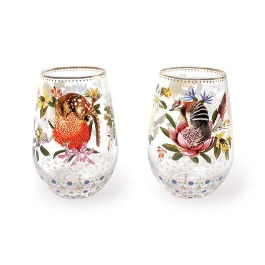 Good Evening Glass Tumblers (Set of 2)