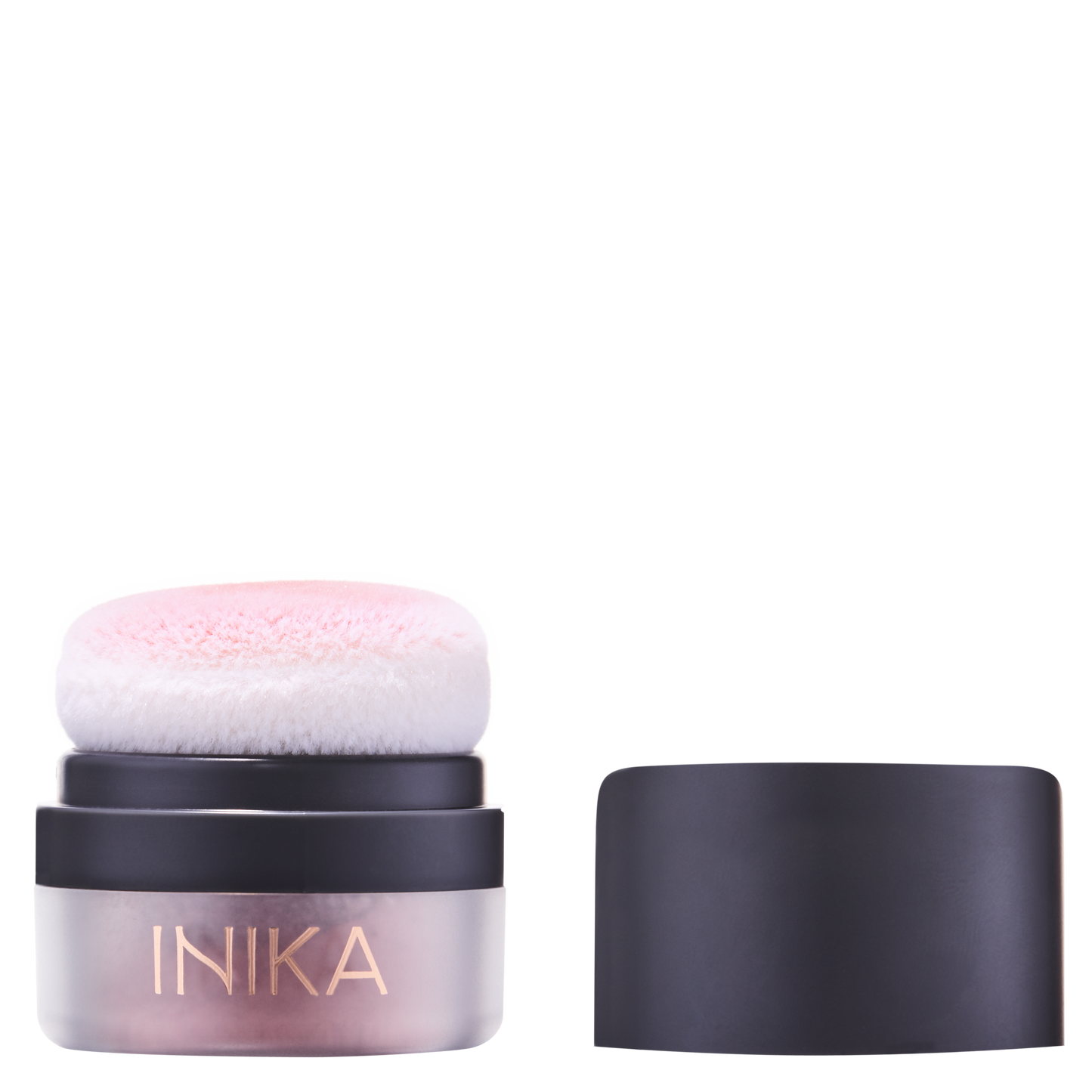 INIKA Organic Mineral Blusher Puff Pot Rosy Glow